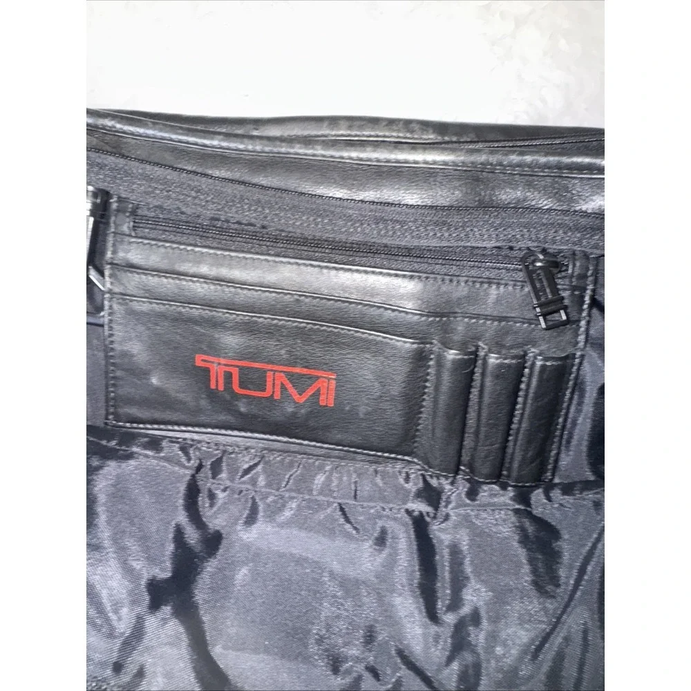 Vintage‎ Tumi Genuine Briefcase No Strap Some Distressing inside Is Clean
